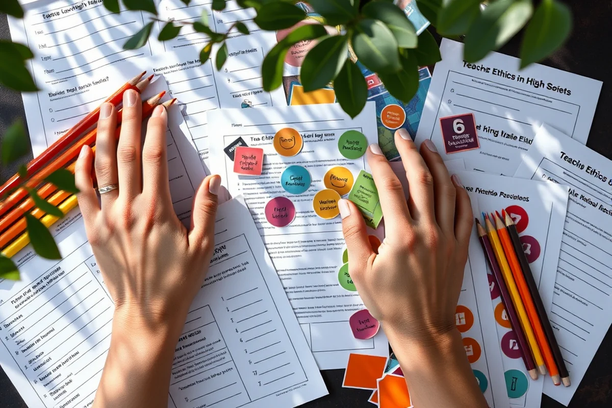 teaching ethics in high school ideas — Teaching Ethics In High School Ideas (the finished result)