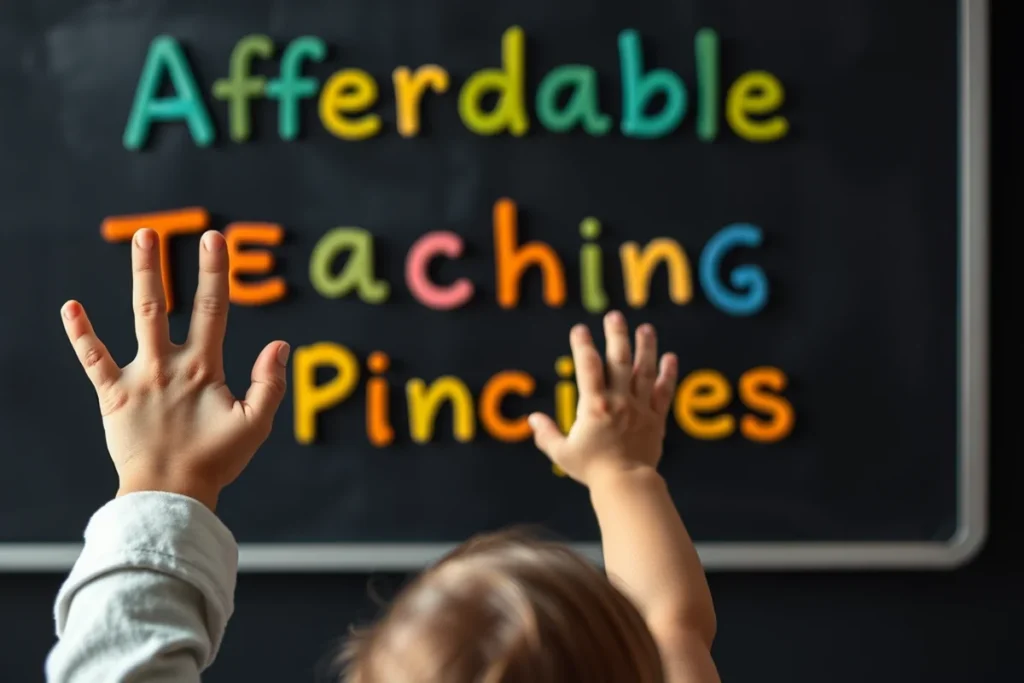 Affordable Teaching Ethical Principles