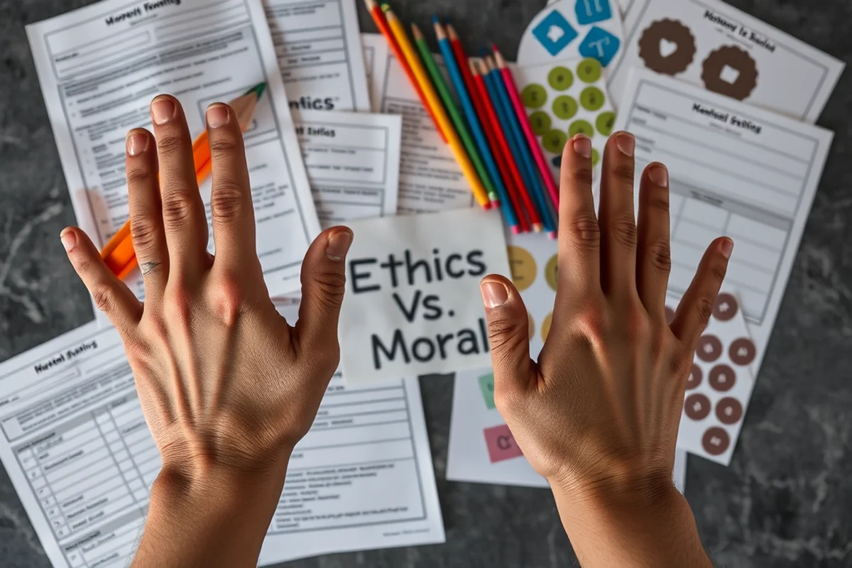 ethics vs morals — Ethics Vs Morals (the finished result)